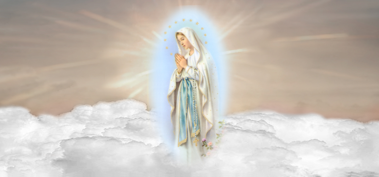 Lady of the Flowering Thorn Clouds Bronze